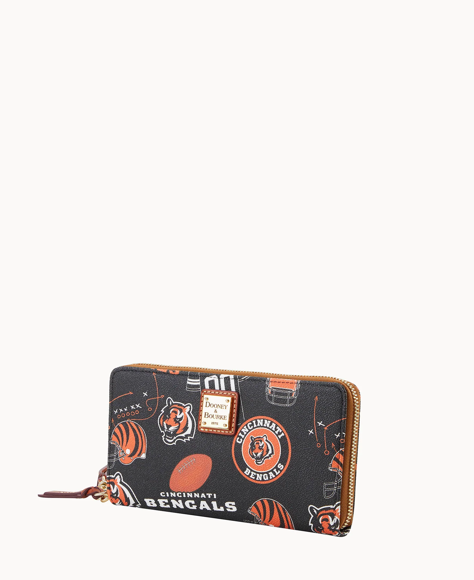 NFL Bengals Large Zip Around Wristlet - Image 2