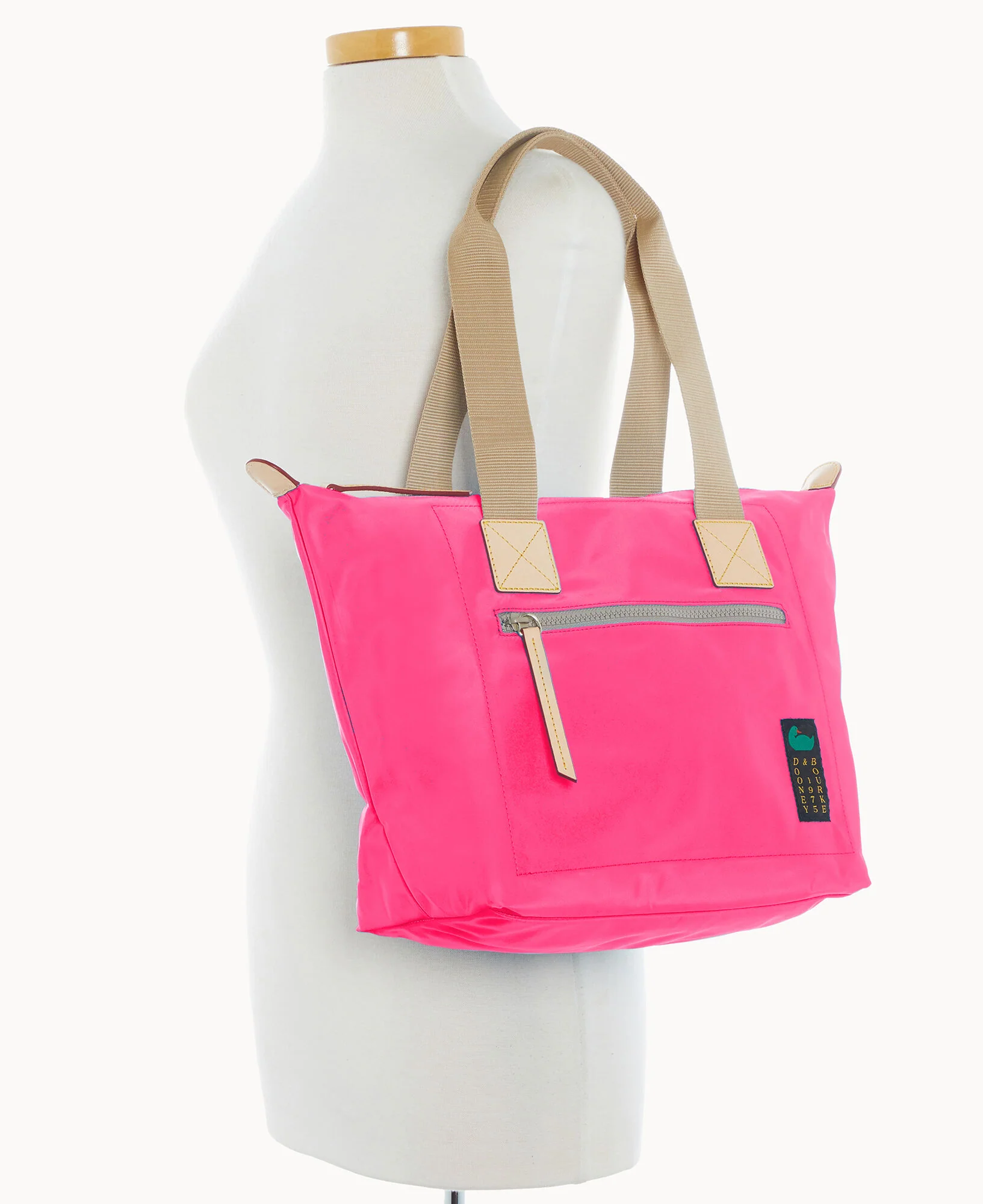 Nylon Front Zip Tote - Image 115