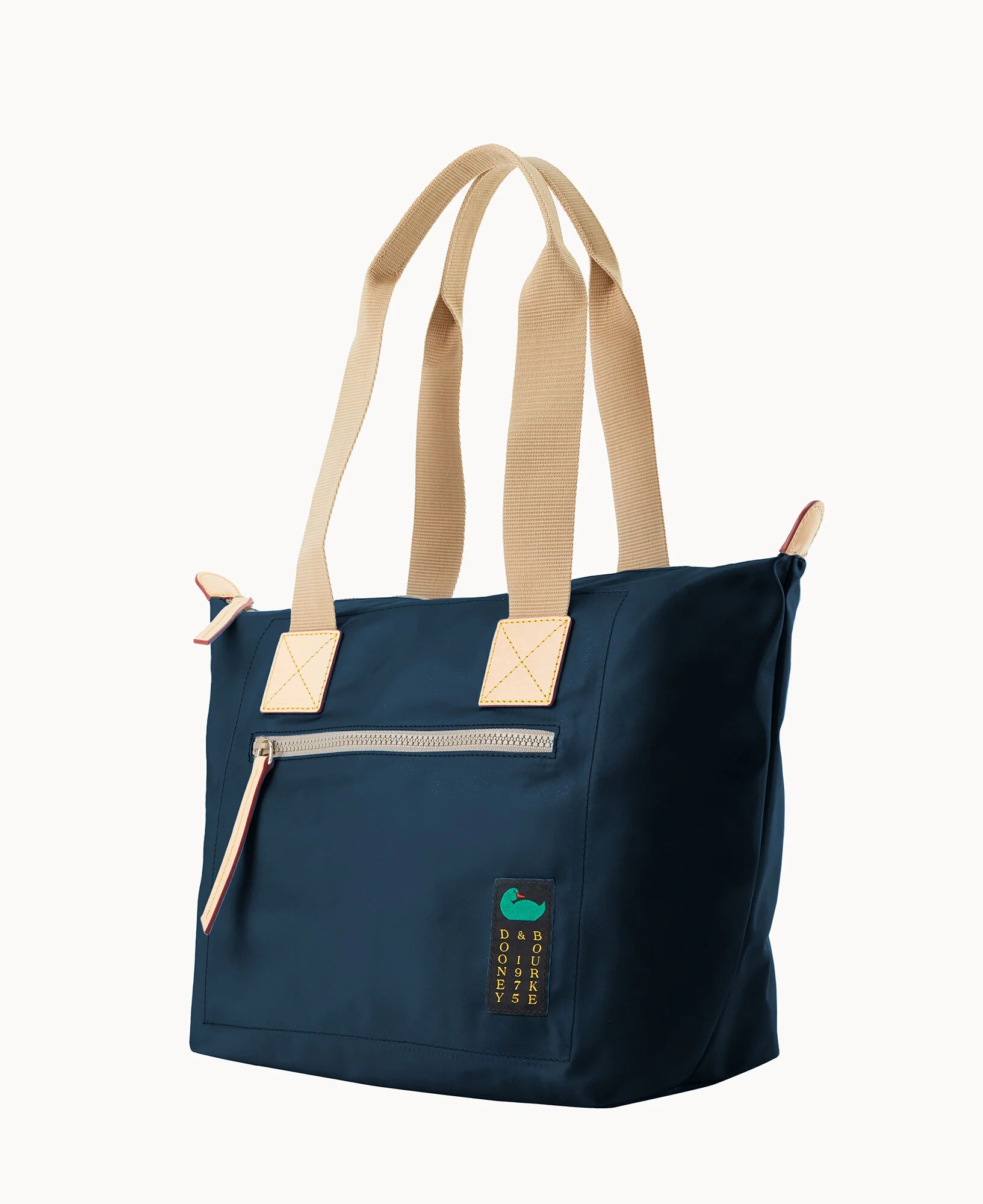 Nylon Front Zip Tote - Image 67