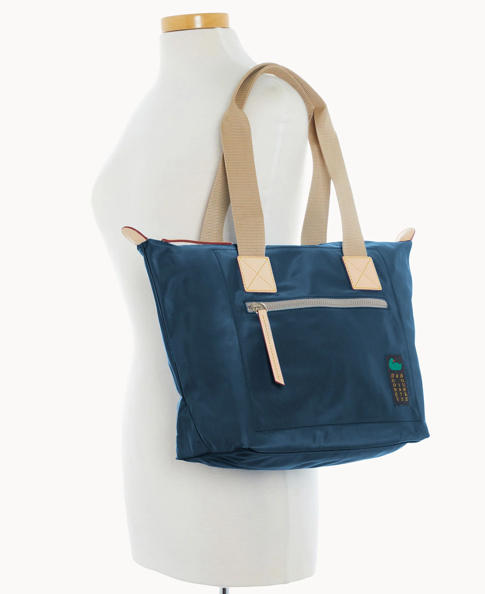 Nylon Front Zip Tote - Image 70