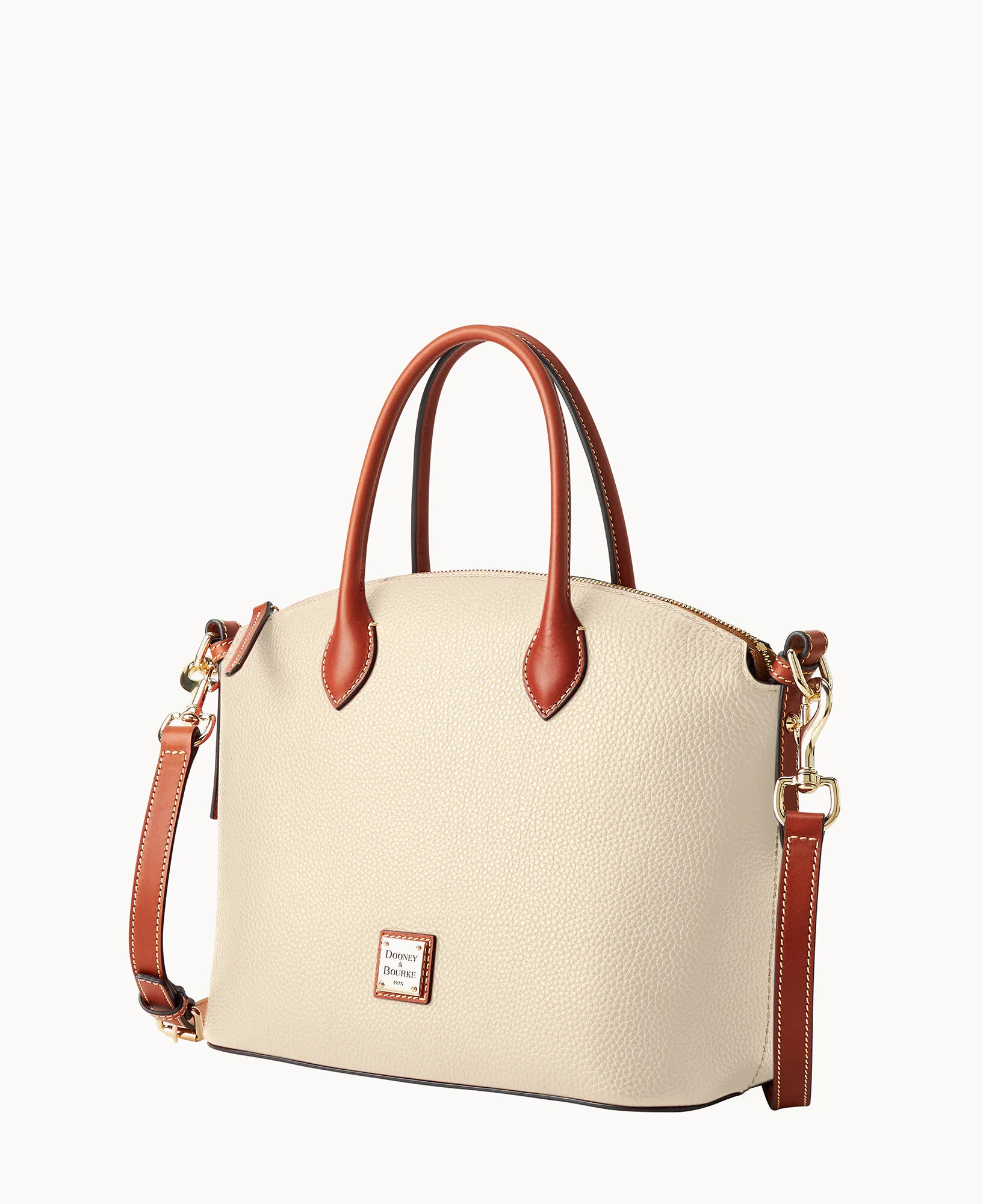Pebble Grain Domed Satchel - Image 52