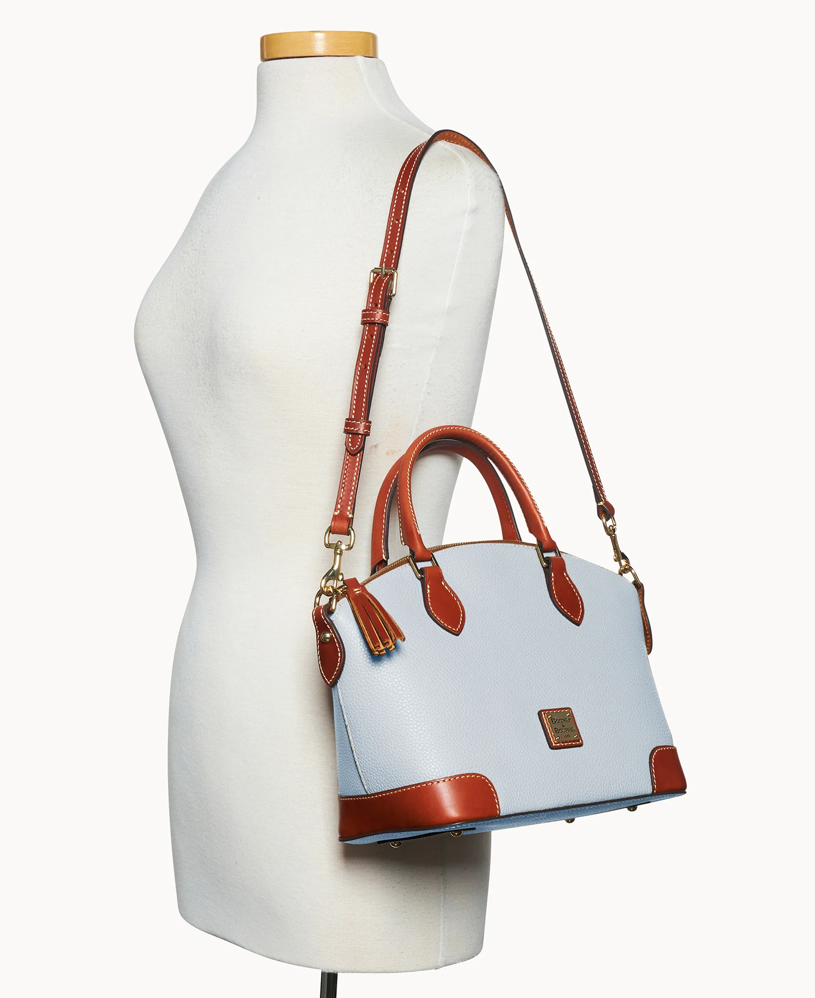 Pebble Grain Geena Satchel - Image 28