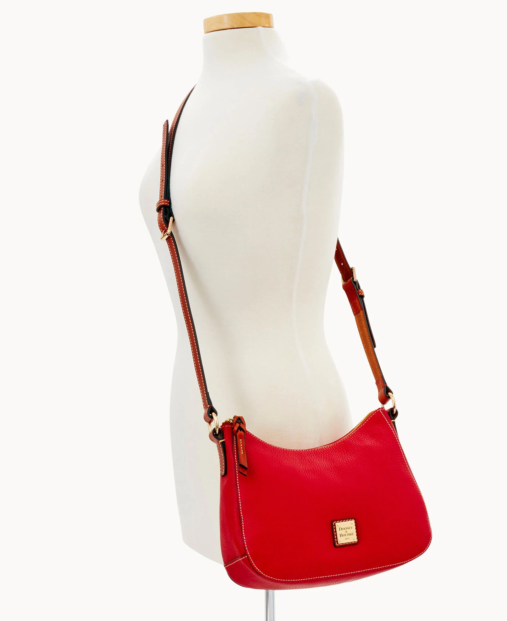 Pebble Grain Small Kiley Crossbody - Image 34