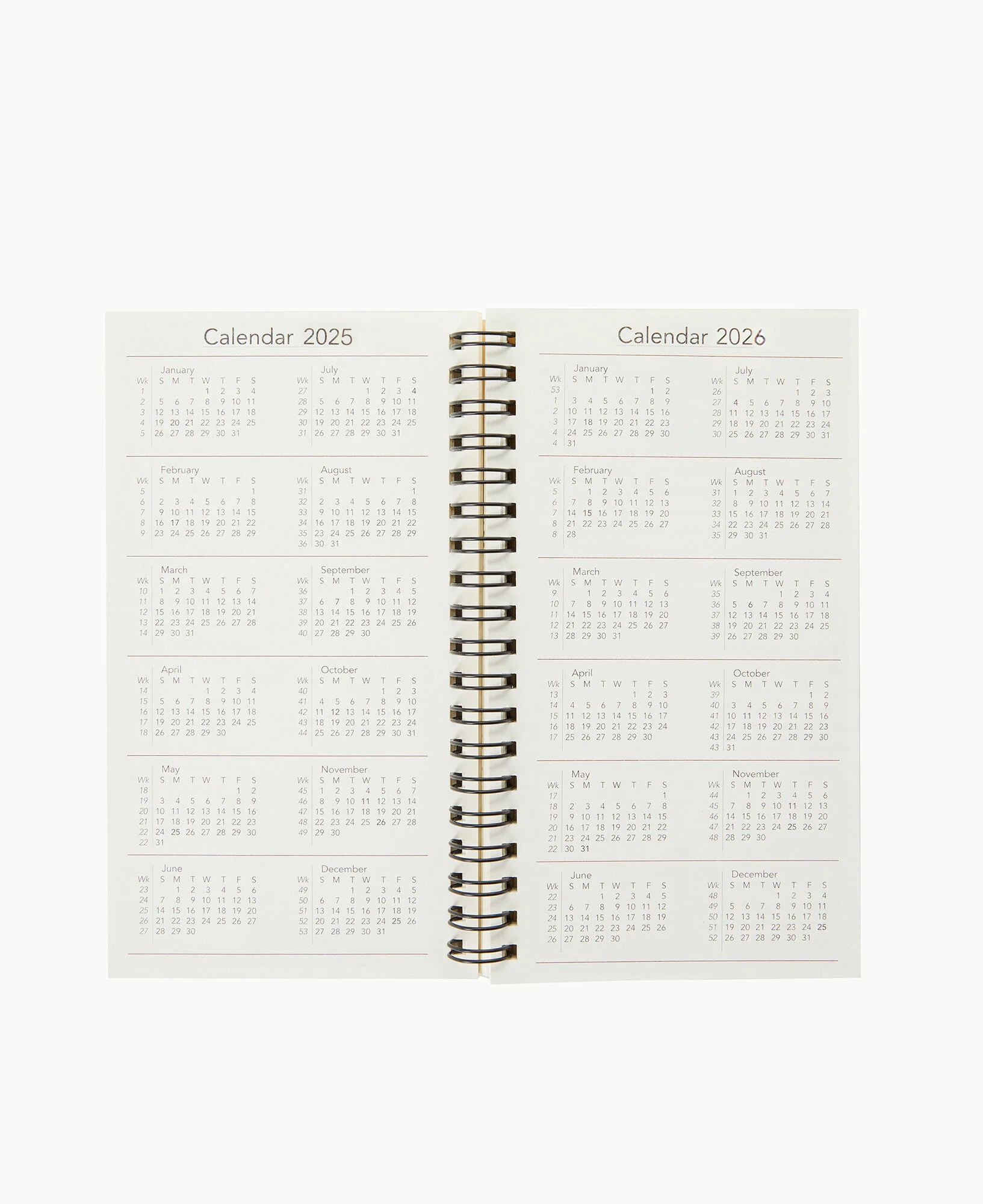 Refills 2026 Small Spiral Planner - Image 2